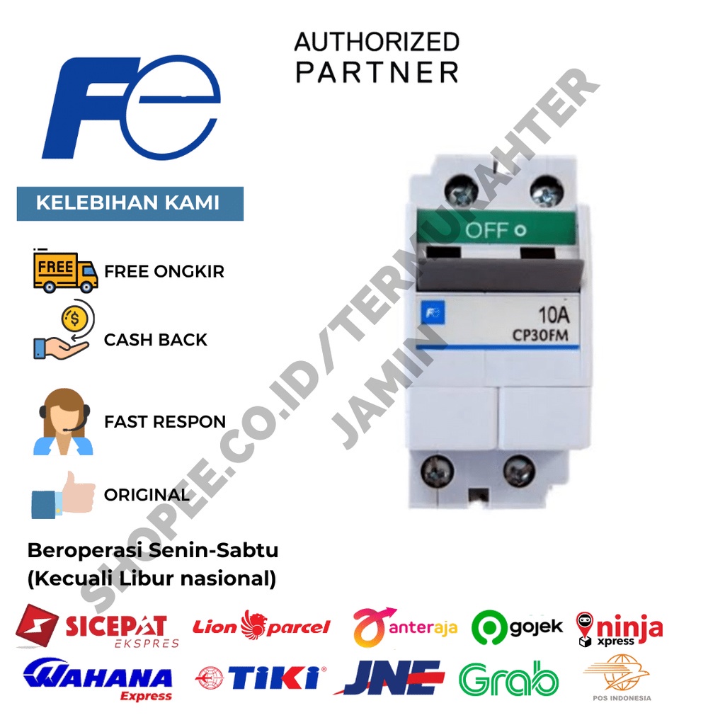 FUJI CP30FM-2P CIRCUIT PROTECTOR SERIES CP30FM 2P