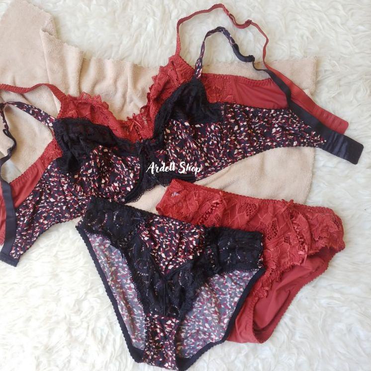TNA.18Oc22ᴺ • SETBRA SANS COMPLEXE SIZE 34E 36D 36E 38D NONPADZER BIGSIZE BH JUMBO BRASET TANPABUSA 
