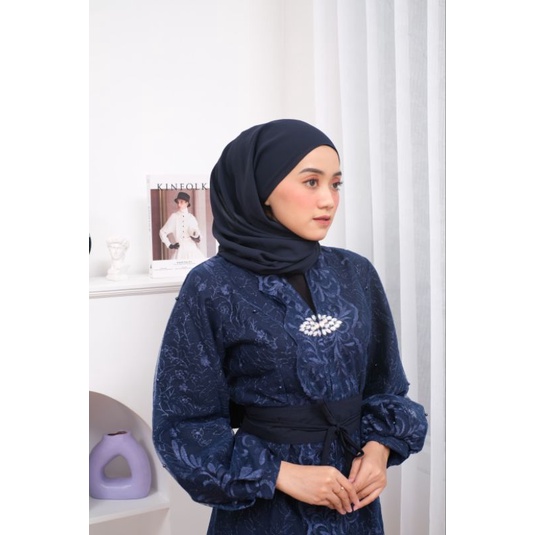 COUPLE NURHALIZA NAVY/TUNIC &amp; BLUS