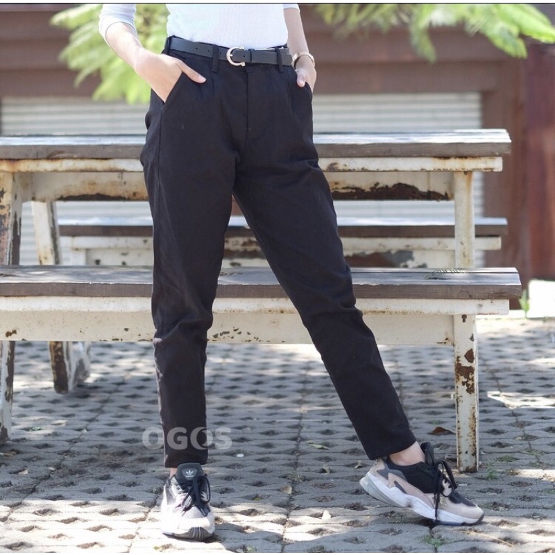 baggy pant ogos 5L celana baggy hitam