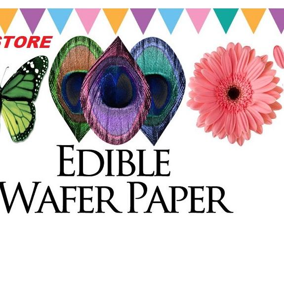 

EXCLUSIVE![ 10 pcs ] KERTAS WAFER EDIBLE WAFER PAPER CETAK PRINT EDIBLE GAMBAR|SQ5
