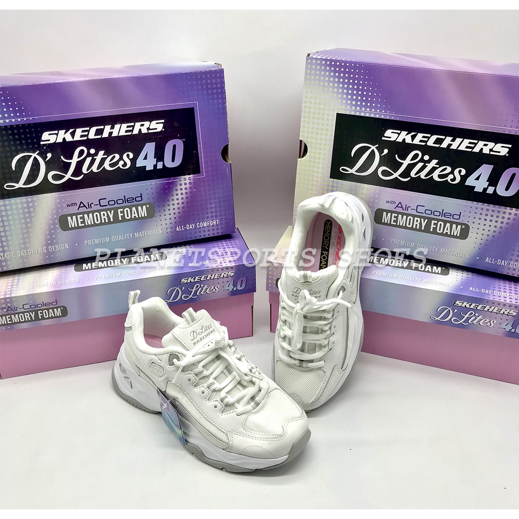 SKECHERS / SKECHERS D'LITES /SKECHERS WANITA / SEPATU WANITA / SKECHERS D'LITES SURE 4.0 NEW WANITA