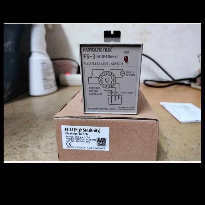 HANYOUNG WLC FLOATLESS LEVEL SWITCH FS-3A (FS3A)