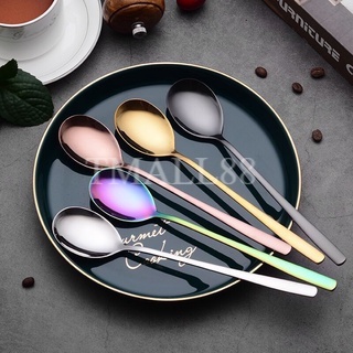 Sendok Garpu Korea Stainless Korean Spoon Fork Set Stainless Tmall88