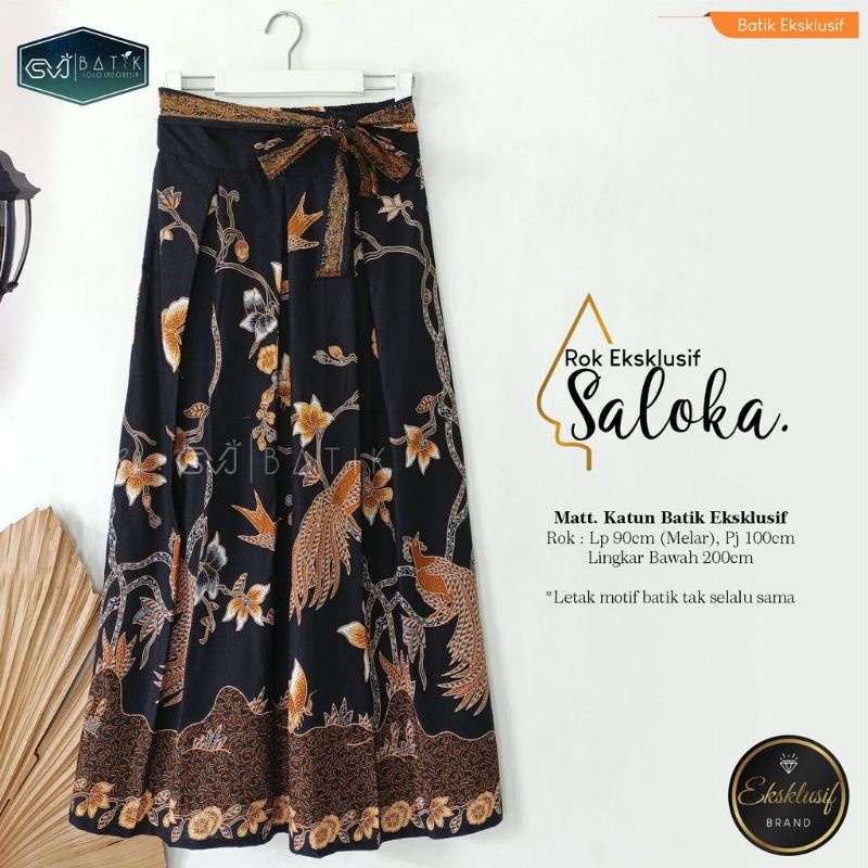ROK BATIK KATUN COD TERLARIS GROSIR ROK BATIK PANJANG UNGGUL JAYA
