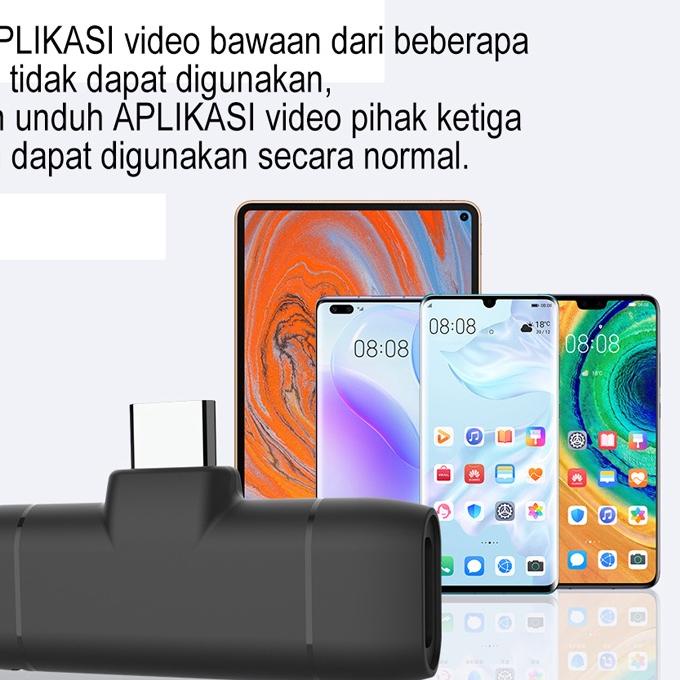 10.10 FLASH SALE Microphone Wireless  Clip On Mic for  PC Smartphone 20m Type-c  Suara Jernih Ber0ku