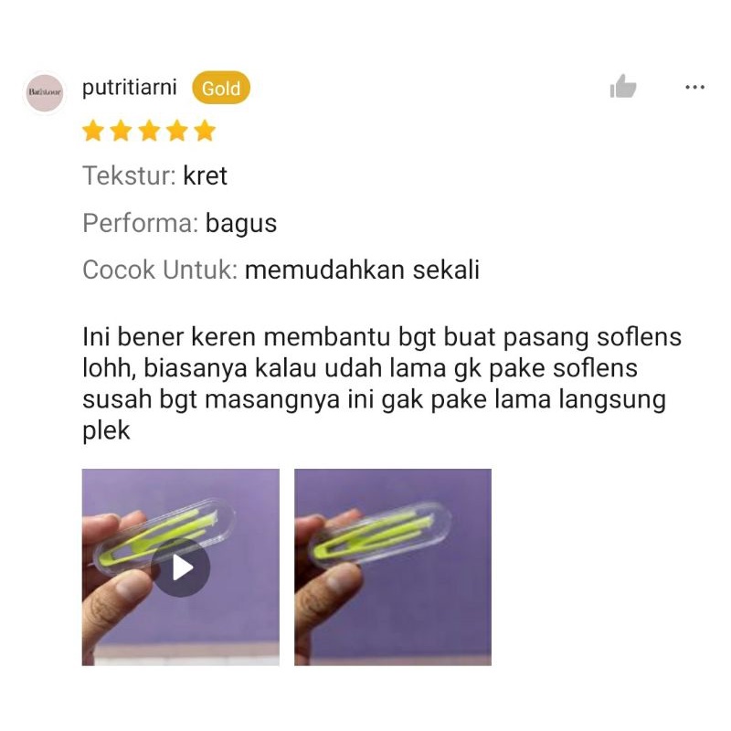 JEPITAN SOFTLENS | ALAT PAKAI SOFTLENS | JEPITAN SOFTLENS + TONGKAT STICK PASANG