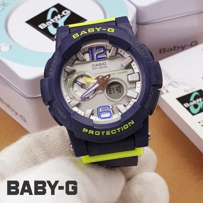 Jam Tangan Wanita Original / Merk Casio Baby-G Miyota / Baterai Box
