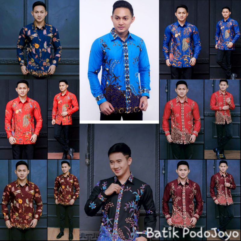KEMEJA BATIK PRIA KAIN PRIMISSIMA UNGGUL JAYA KEMEJA BATIK PRIA SERAGAM BRIDESMAID SOUVENIR MANTENAN