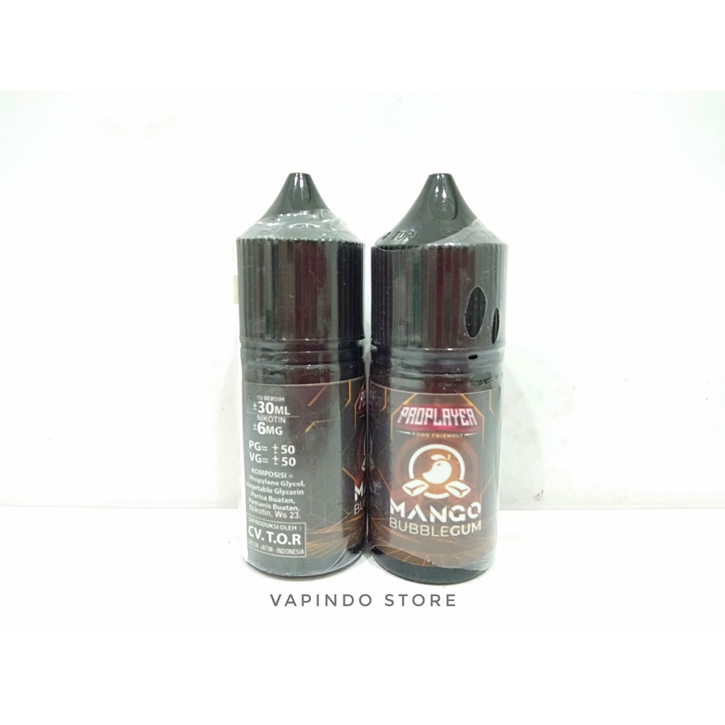 PODS FRIENDLY PROPLAYER MANGO BUBBLEGUM 30ML PRO PLAYER SALT NIC