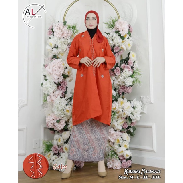 KEBAYA MODERN // KEBAYA ORIGINAL // BAJU KURUNG HALIMAH // KODE LZ