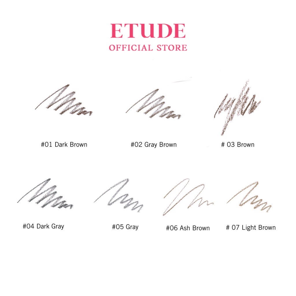 Etude House Eyebrow Drawing ORIGINAL KOREA Pensil Alis 100% Eye Brow Mata Pencil Upgrade Mekanik Artis Smooth Halus