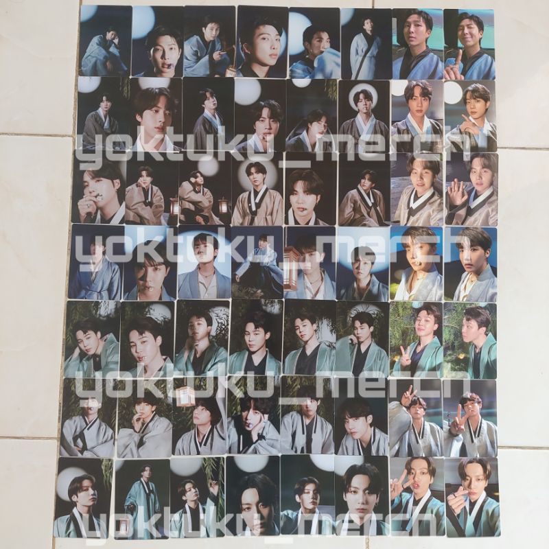 READY STOCK Mini Photocard Dalmajung 2022 (mpc spc namjoon jin rm yoongi suga jhope jimin tae taehyu