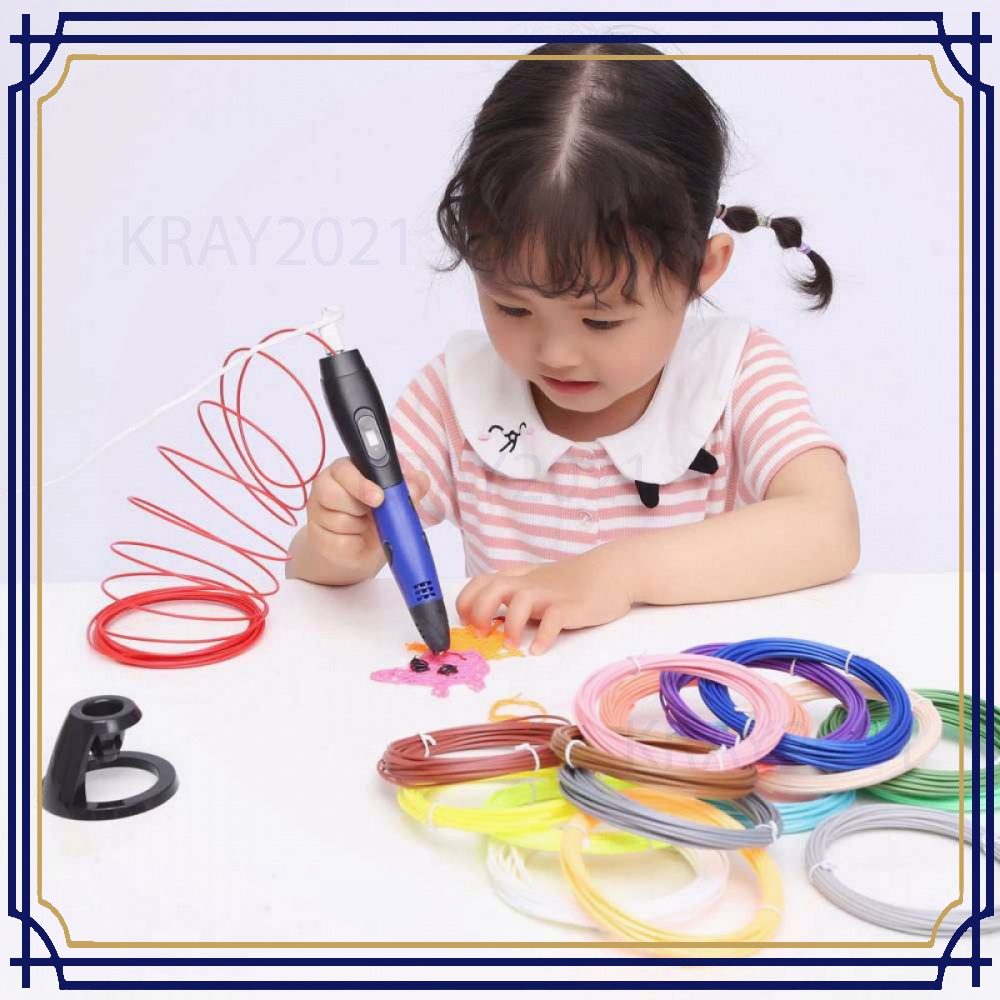 3D Pen Filaments ABS PLA 1.75mm 10 Colors 5 Meter -AT088