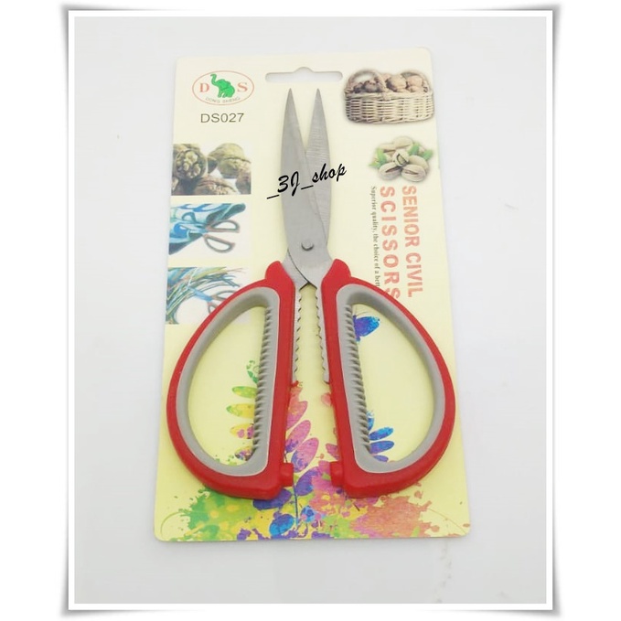 

0472-Gunting Dong Sheng DS027 / Gunting Top Quality / Gunting Kertas / Gunting Benang / GUnting Kain / Gunting Besar / Gunting Kecil / Gunting Rumput / Gunting Seng