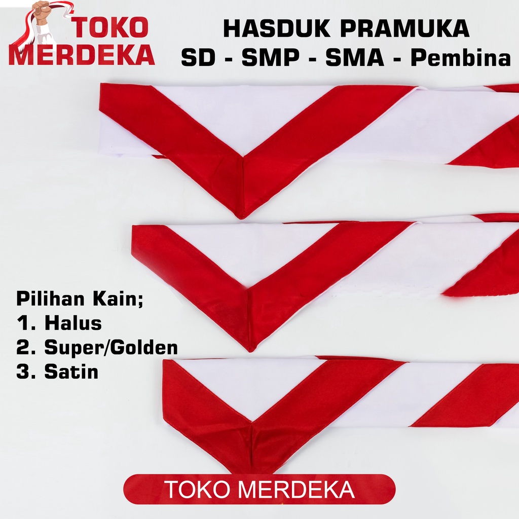 Kacu Pramuka - Hasduk Pramuka SD SMP SMA Pembina