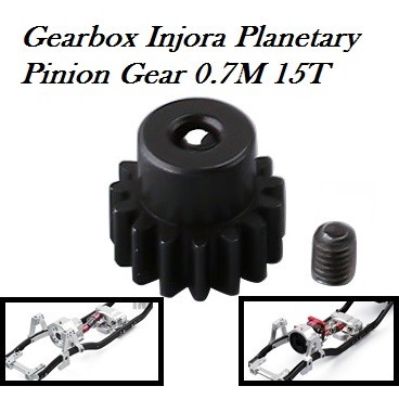 Pinion Gear 15T 0.7M For Planetary Gearbox Injora Austar 1/10 rc car