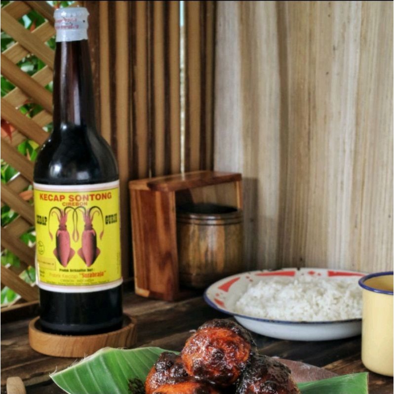 KECAP SONTONG KECAP SB KECAP MANIS ASIN KEMASAN BOTOL KACA isi 600 gr