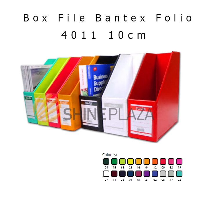 

Box File Bantex Folio 4011 10cm
