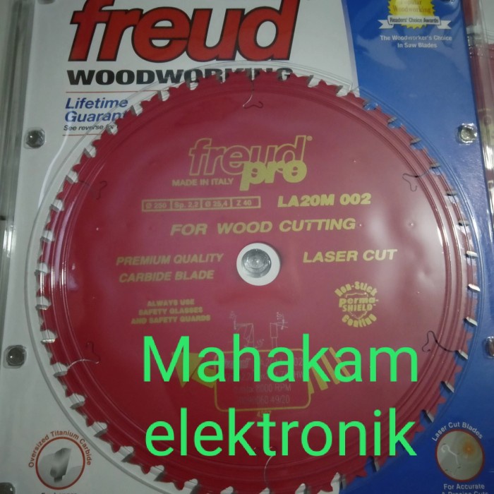 Gergaji Freud Kayu La20M-002 250X2.2/1.6X25.4=40Z 10 Inch Mata 40 Mura