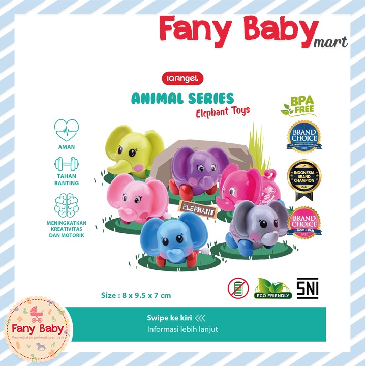 IQANGEL ELEPHANT TOYS / IQ631