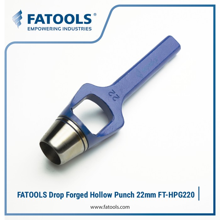 

Sale Fatools Hpg220 - Drop Forged Hollow Punch 22Mm Trendi