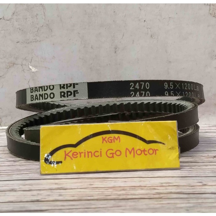 BANDO VAN BELT RPF-2470 V BELT TALI KIPAS RPF2470 FAN BELT BERGIGI