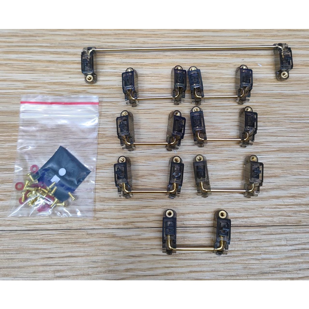 UNIQUE Transparent PCB Screw-In FullSize kit ( 6.25u )