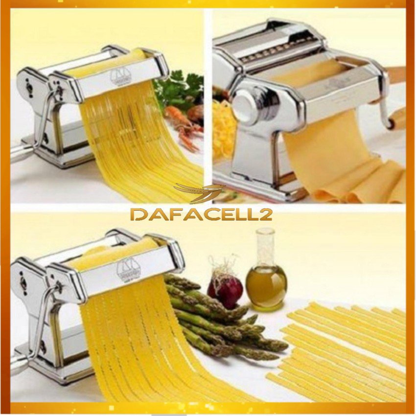 GILINGAN MIE Alat Pembuat Mie / Gilingan Mie Stainless / PASTA MAKER manual