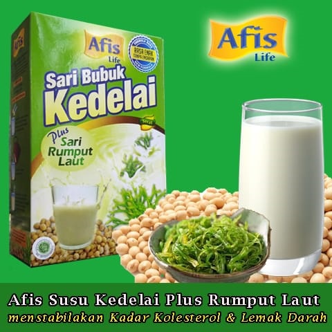 Afis Life Sari Bubuk Almond Umum Minuman kesehatan keluarga