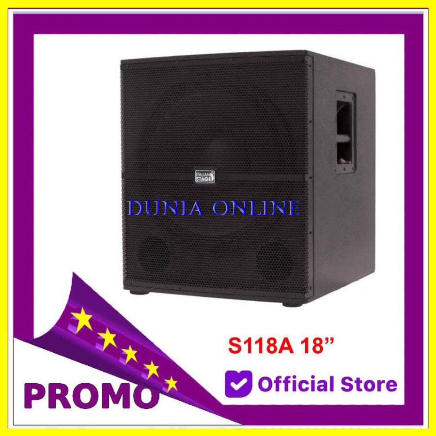 Subwoofer Aktif Proel Italian Stage S118A Original S 118 A 1pcs 18inch