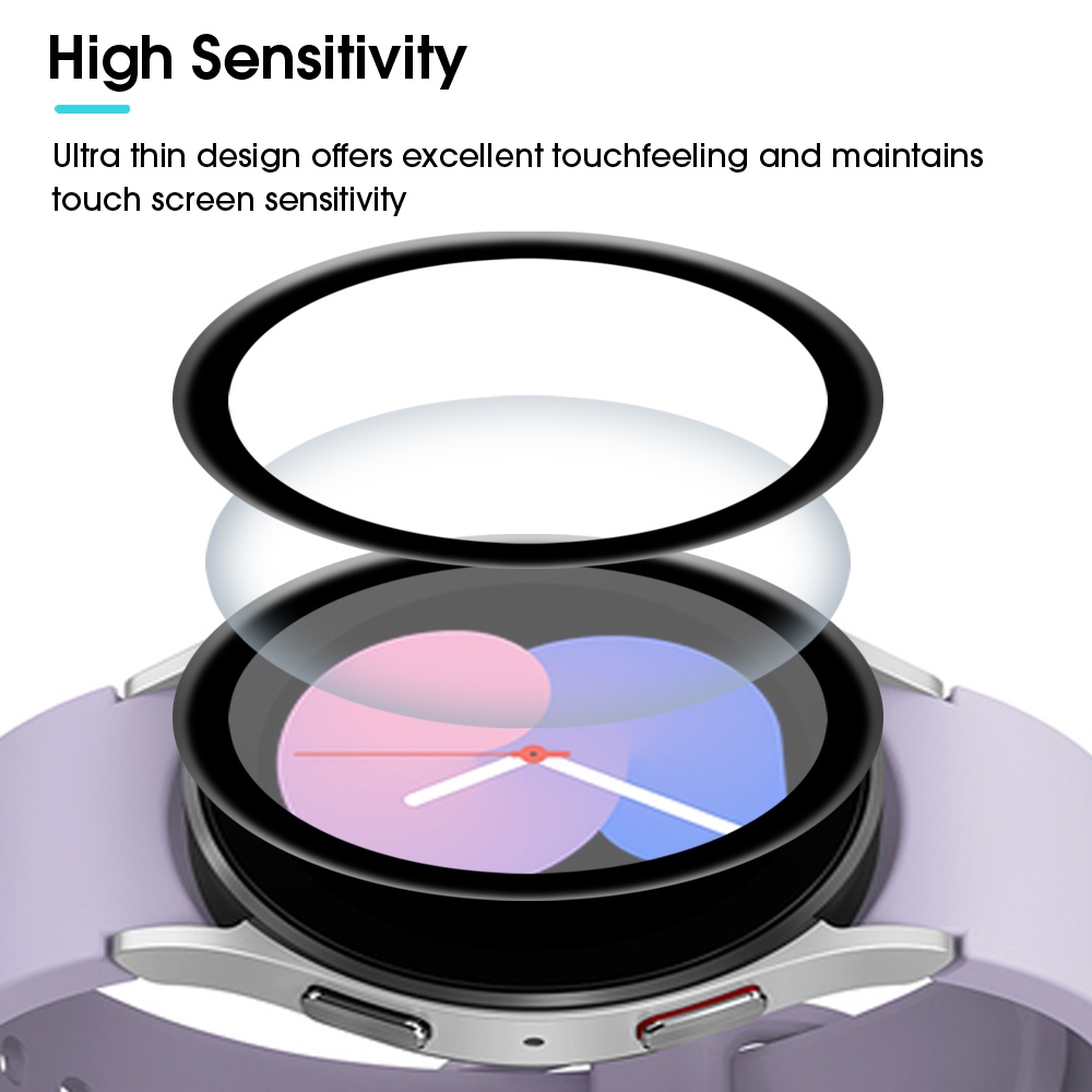 Film Pelindung Layar Smartwatch Samsung Galaxy Watch 5 40mm44mm / Watch5Pro Full Cover Anti Gores