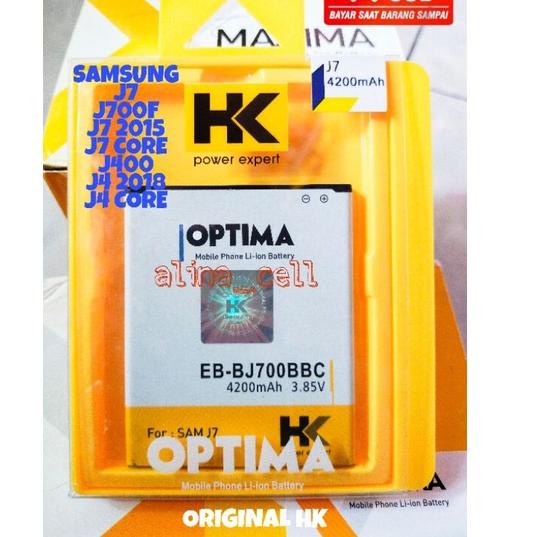 BATRE BATERAI SAMSUNG J7 J7 2015 J700 J700F J7 CORE J400 J4 CORE J4 2018 BATTERY HK DOUBLE POWER ‑ S