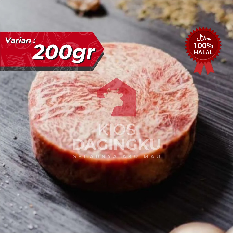

Tenderloin Meltique Beef Steak @200gram