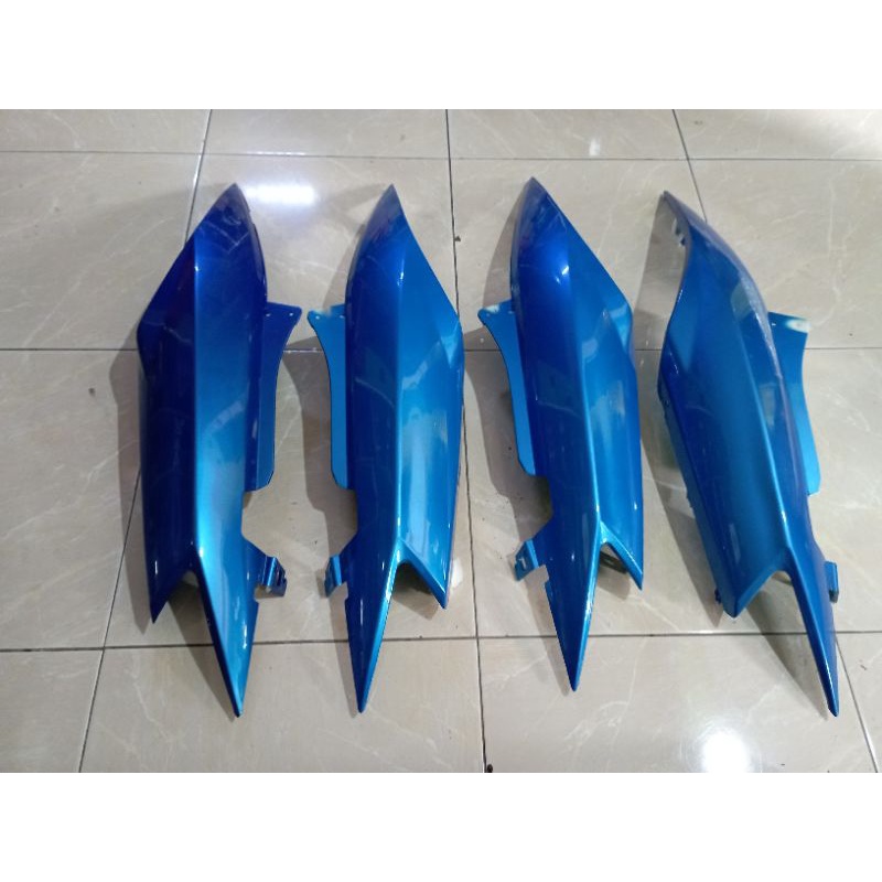 COVER BODY BELAKANG MIO SOUL KARBU ORIGINAL JIALING BIRU MUDA