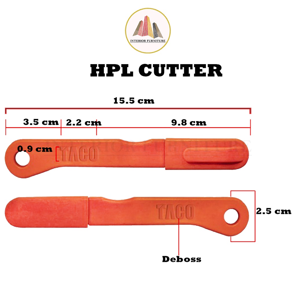 Pisau Pemotong Hpl / CUTTER HPL  cuter Acrylic pisau piso mika plastik alat potong pemotong cater akrylic