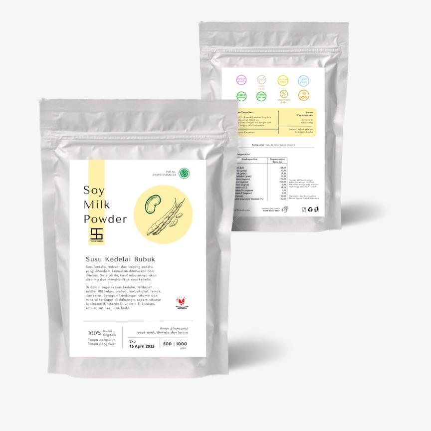 

Star 10.10 Soy Milk Powder Syams 500 gram Susu Sari Kacang Kedelai Bubuk 1/2 Kg Whey protein gym Organik Pure Raw Natural Alami Murni Tanpa campuran tanpa gula tanpa pengawet halal kiloan mentah non msg BPOM sugar free 