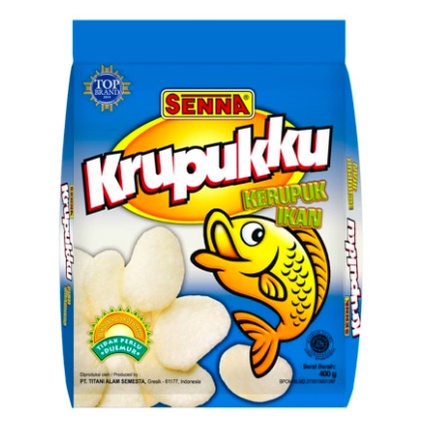 

Senna Krupukku Kerupuk Ikan 400g