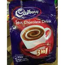 

CADBURY hot chocolate drink 3 in / Bag / isi 15 sachet