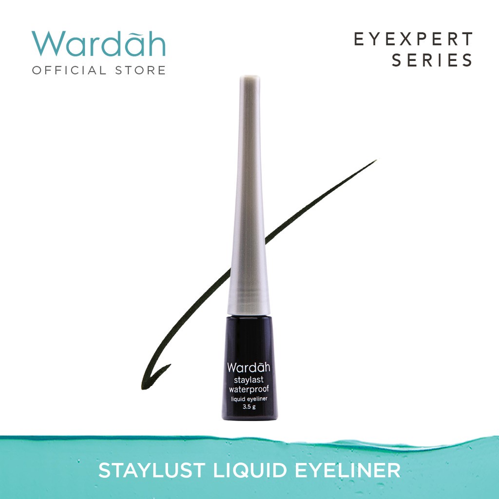 Wardah Eyexpert Staylast Liquid Eyeliner - Warna Intense dan Waterproof Girlsneed77 COD Bayar di Tempat Medan Beauty Cosmetics Skin Care Kosmetik Wajah Original BPOM Halal