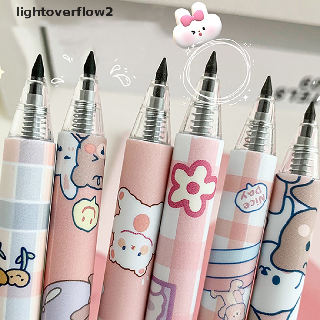 (lightoverflow2) 1pc Pensil Mekanik Otomatis Untuk Sekolah