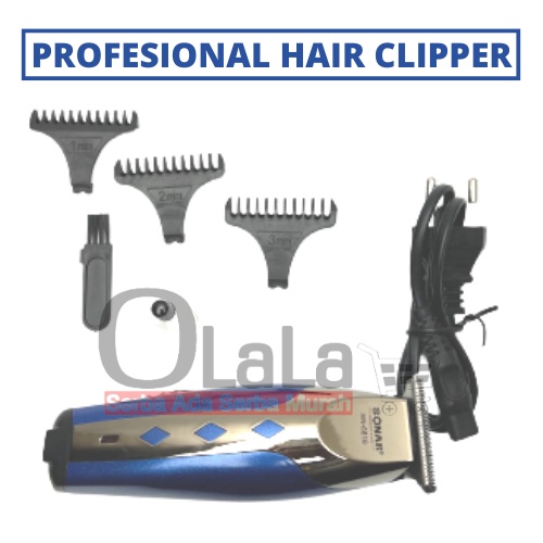 Alat Cukur Rambut Sonar Professional Hair Clipper SN-6816