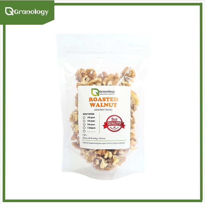 Roasted Walnut / Kacang Walnut Oven (250 gram) by Granology