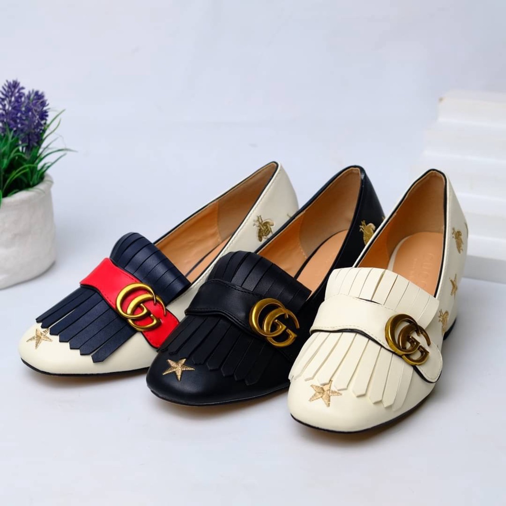 [7.7 Boombastis Sale⚡] - SEPATU WANITA HAK TAHU GC GCS008 HIGH HEELS PREMIUM IMPORT