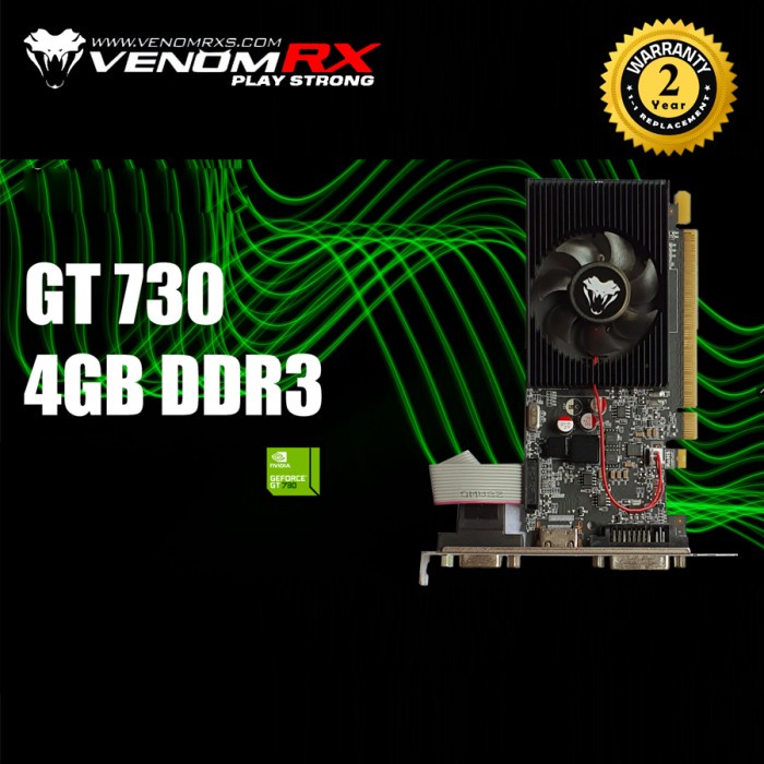 VenomRX GT730 4GB DDR3 128 Bit