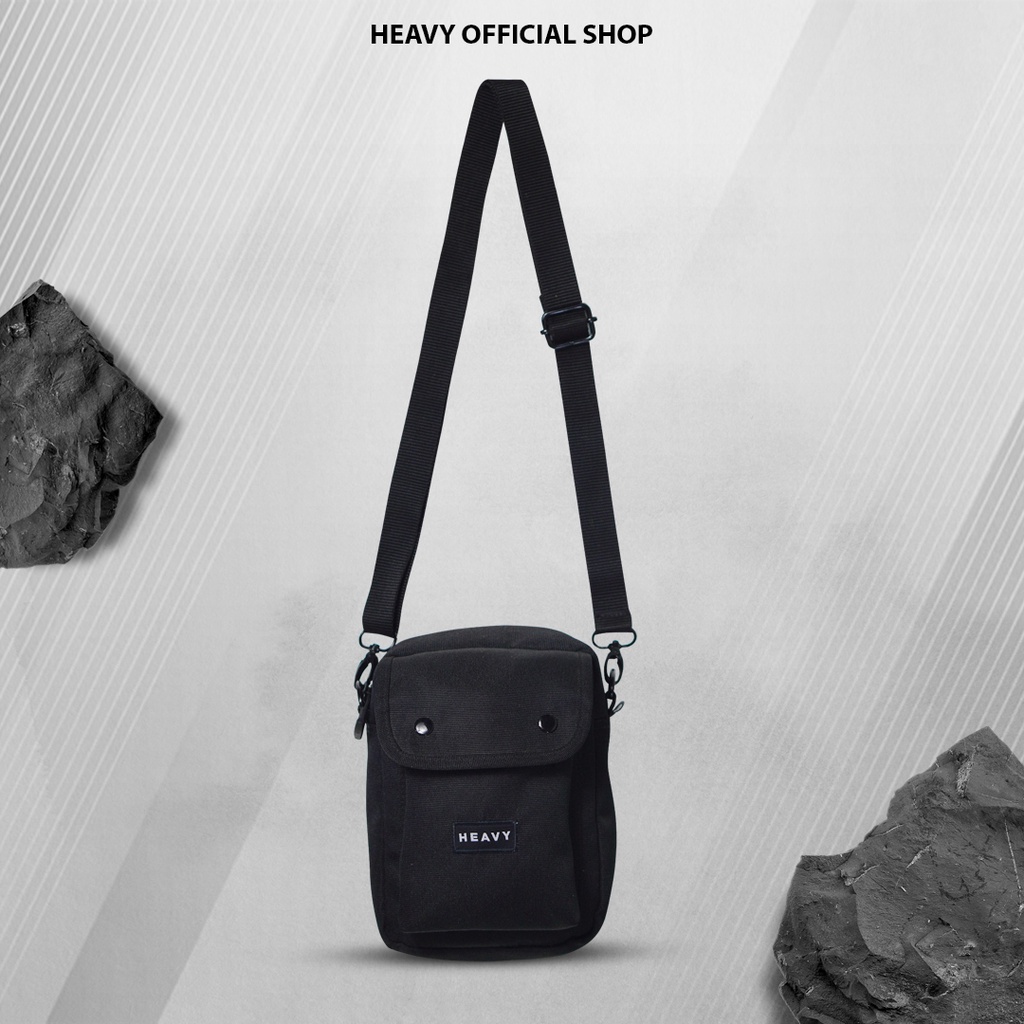 Heavy tas selempang pria siggler kanvas premium distro - Sling bag heavy original