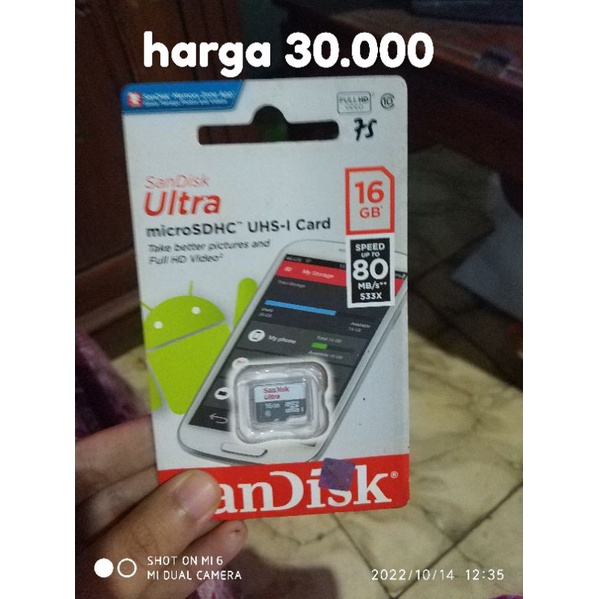 MEMORI SANDISK 16GB