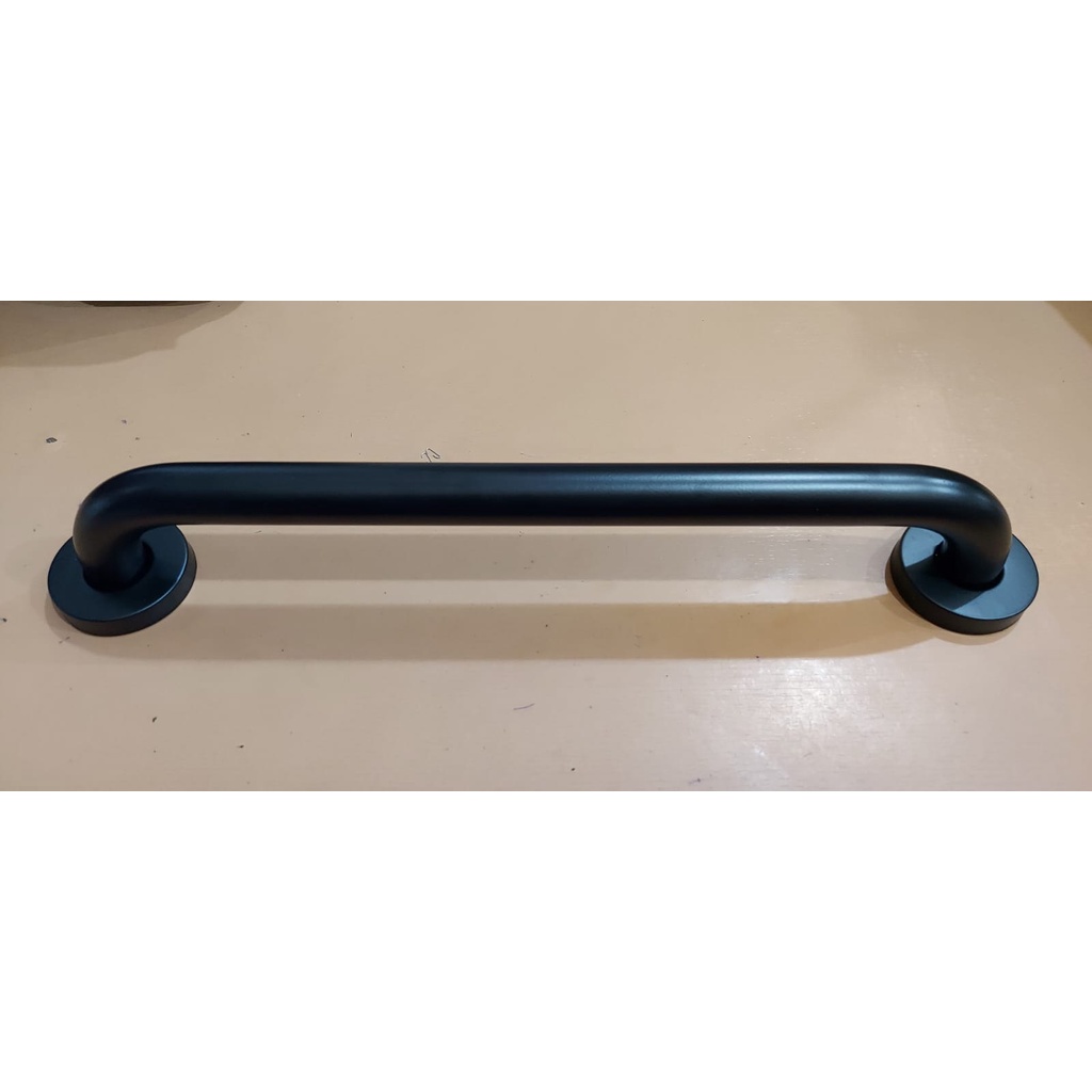 Grip Bar / Pegangan Kamar Mandi Stainless uk. 40 cm Hitam