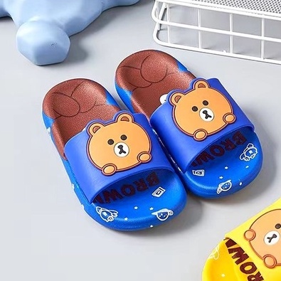 littlekiddoss Sendal Kartun Anak Laki-Laki Sandal Slop Anak Perempuan Jelly Import SH2213