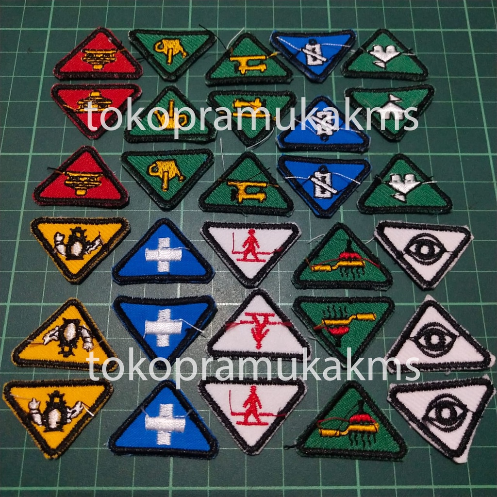 TKK Pramuka Siaga Bordir TKK Pramuka Hijau